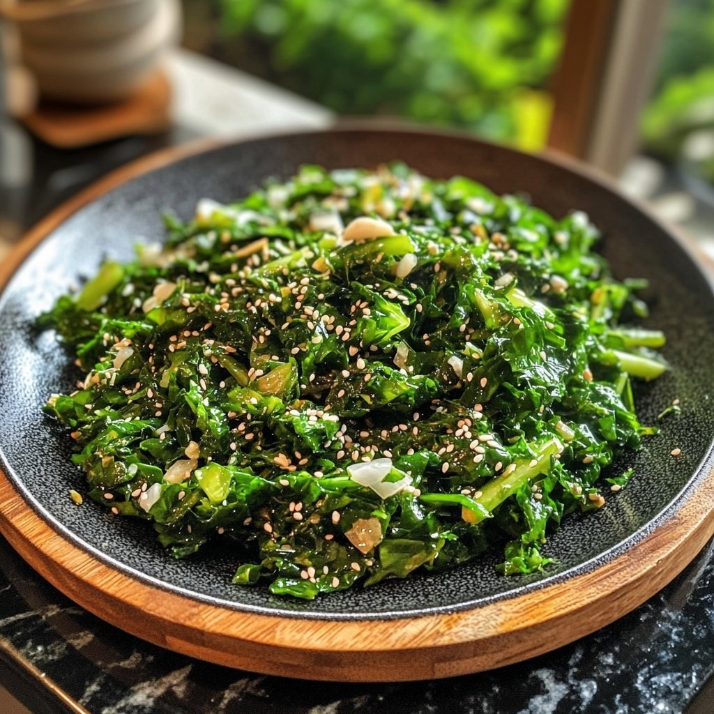 Weißkohl aus dem Wok, asiatisch, vegan