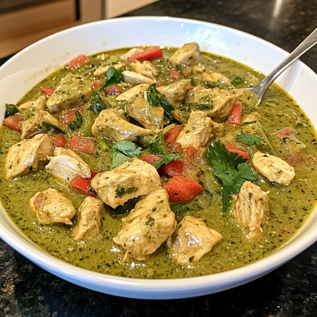 Thai Grünes Curry mit Huhn