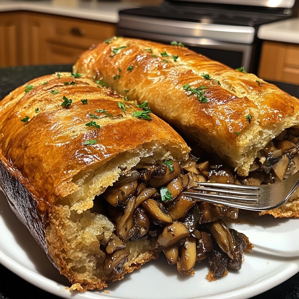 Hähnchenbrust mit Pilzen